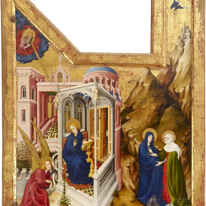 Annunciation and Visitation by Melchior Broederlam