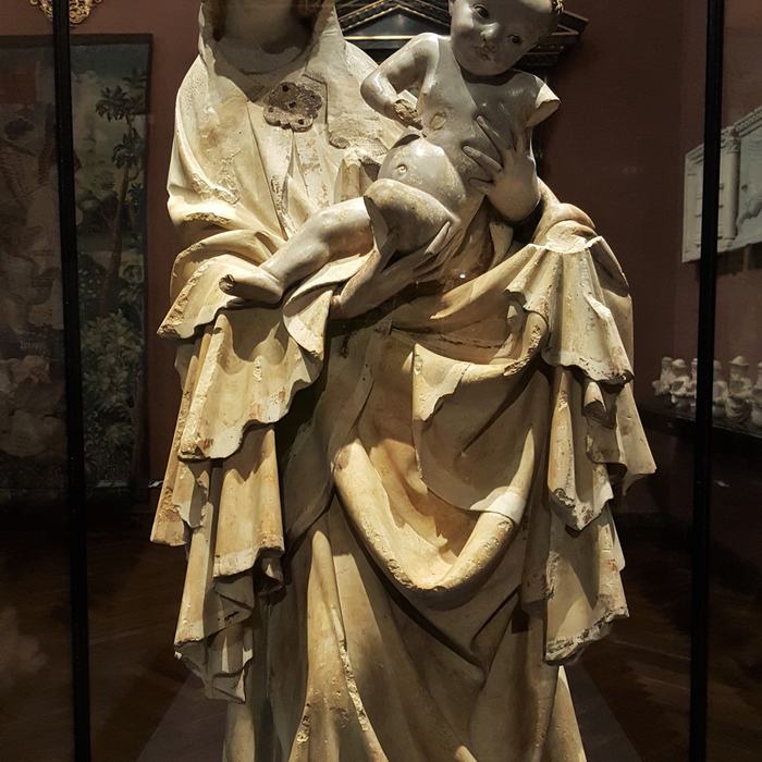 Krumlov Madonna by Master of the Krumlov Madonna
