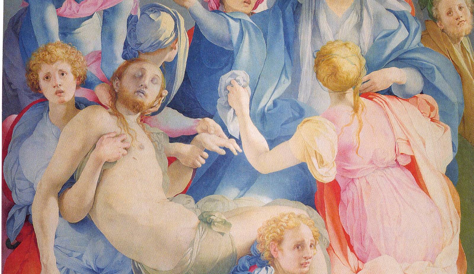 Detail of Deposition from the Cross by Pontormo