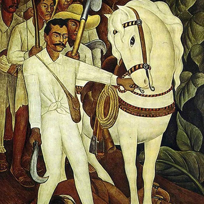Agrarian Leader Zapata by Diego Rivera
