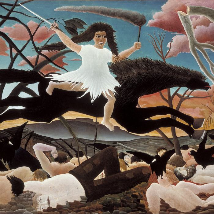 War by Henri Rousseau