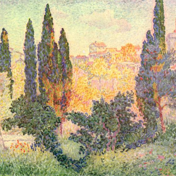Cypresses at Cagnes