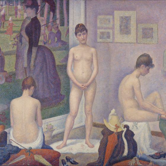 Models (Poseuses) by Georges Seurat