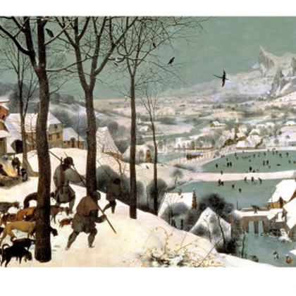 Hunters in the Snow