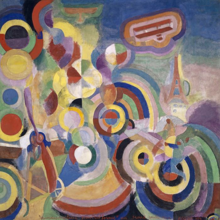Hommage à Blériot by Robert Delaunay