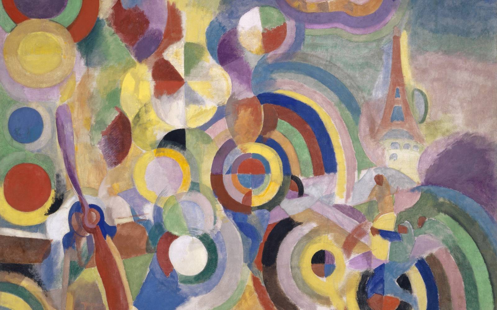 Hommage à Blériot by Robert Delaunay