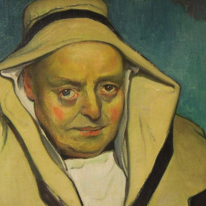 Old Breton Woman by Władysław Ślewiński