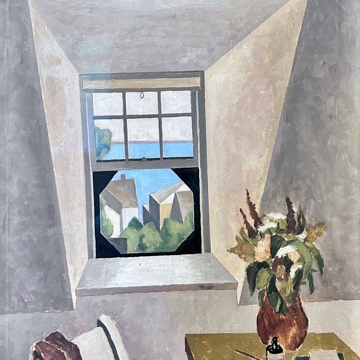 The Dormer Window by Niles Spencer