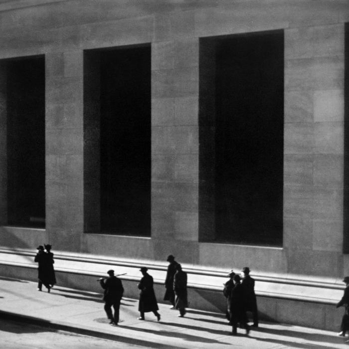 Wall Street, New York by Paul Strand