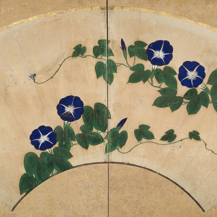 Morning Glories by Suzuki Kiitsu