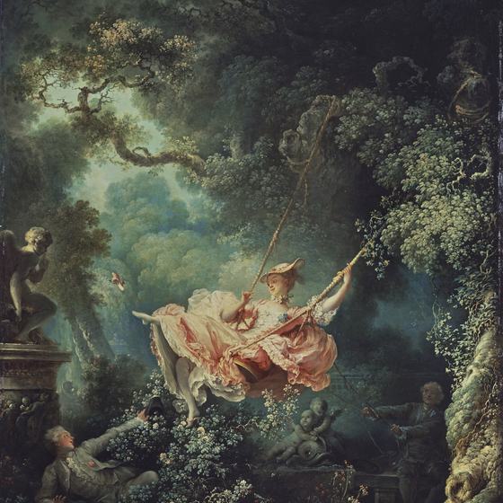 The Swing by Jean-Honoré Fragonard