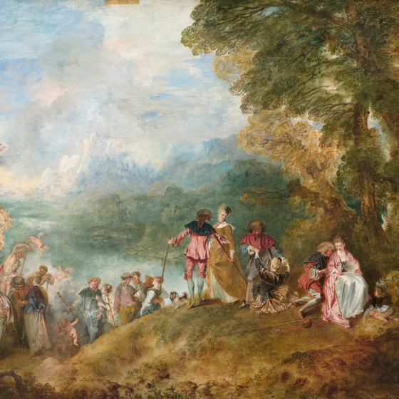 Pilgrimage to Cythera by Antoine Watteau
