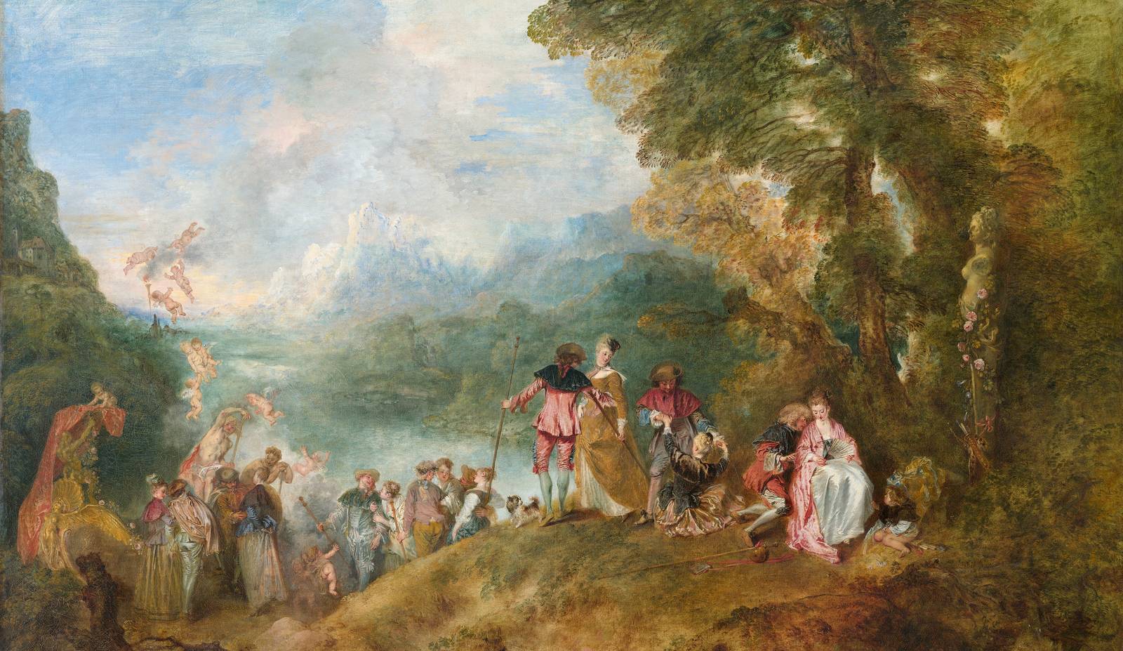 Pilgrimage to Cythera by Antoine Watteau