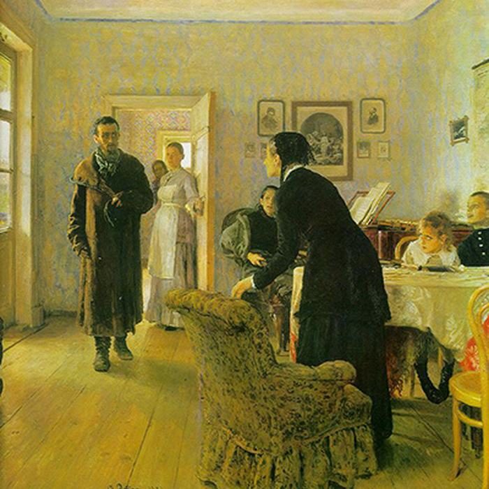 They Did Not Expect Him by Ilya Repin