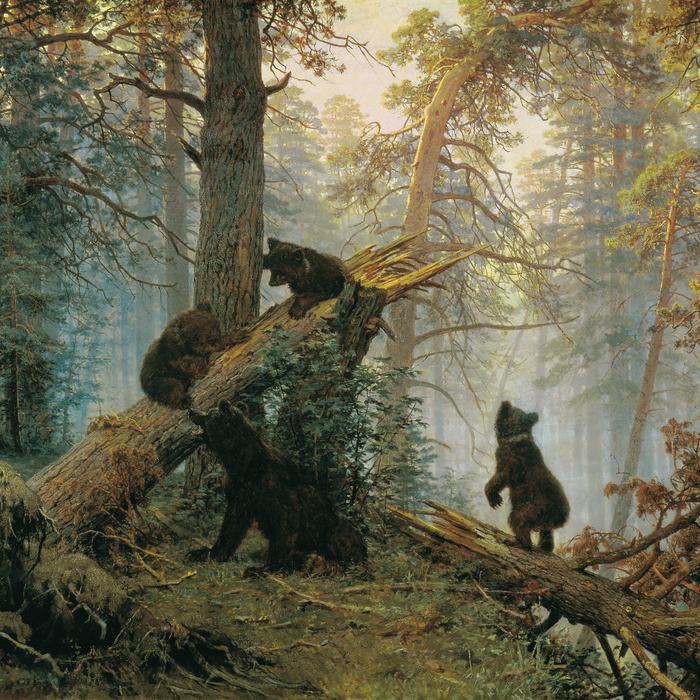 Morning in a Pine Forest
