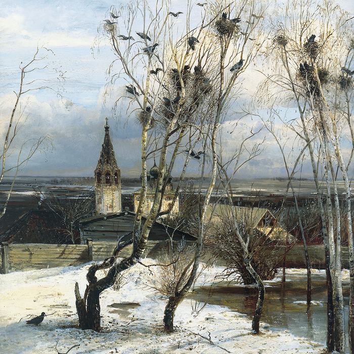 The Rooks Have Returned by Alexei Savrasov