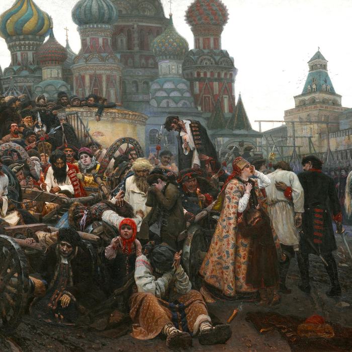 Morning of the Streltsy Execution by Vasily Surikov