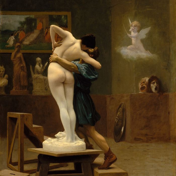 Pygmalion and Galatea by Jean-Léon Gérôme