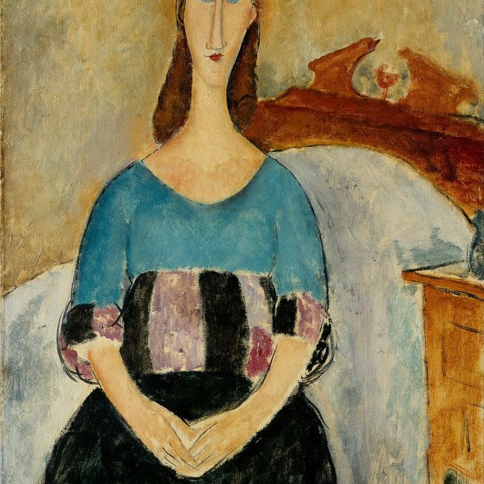 Jeanne Hébuterne, Seated by Amedeo Modigliani