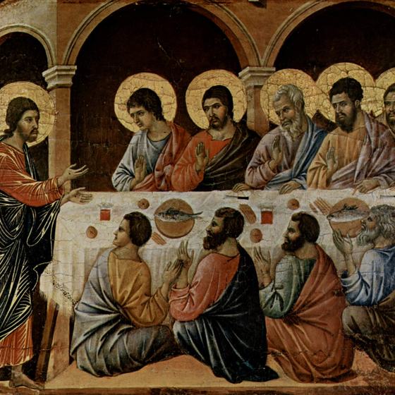 Last Supper by Duccio