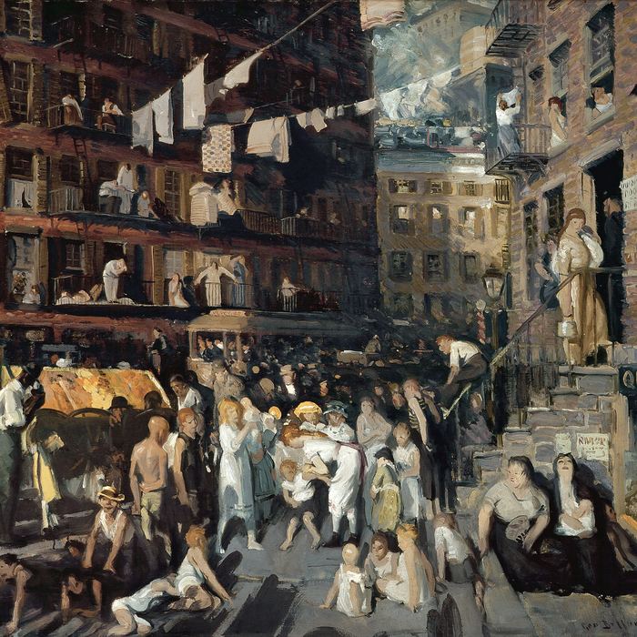Cliff Dwellers by George Bellows