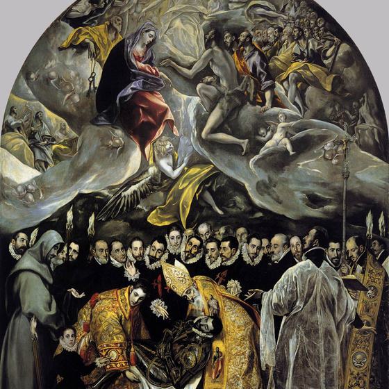 The Burial of the Count of Orgaz by El Greco