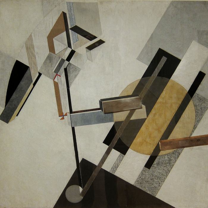Proun 19D by El Lissitzky