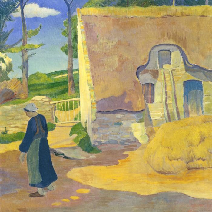Farmhouse at Le Pouldu by Paul Sérusier