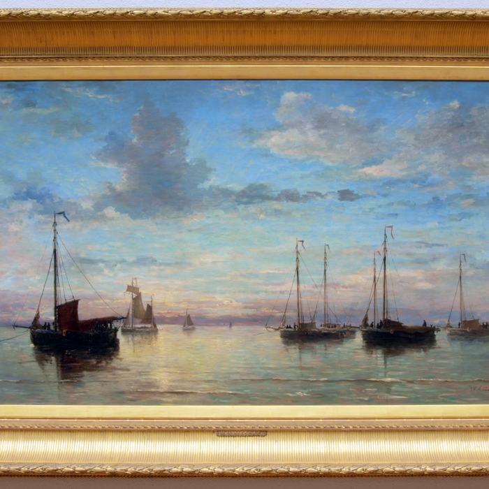 Evening on the Sea by Hendrik Willem Mesdag