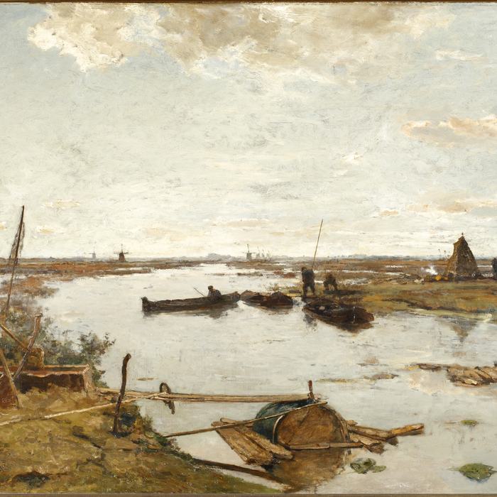The Kamper Peat Works by Paul Gabriël