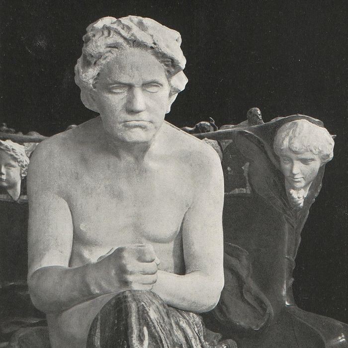 Max Klinger's Beethoven in the Fourteenth Vienna Secession Exhibition by Max Klinger and Josef Hoffmann; photographer uncredited