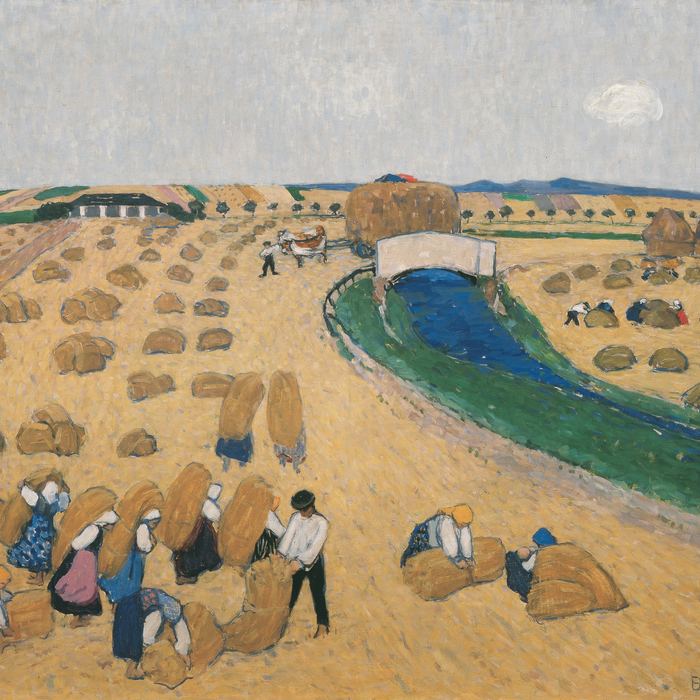 The Harvest by Broncia Koller-Pinell