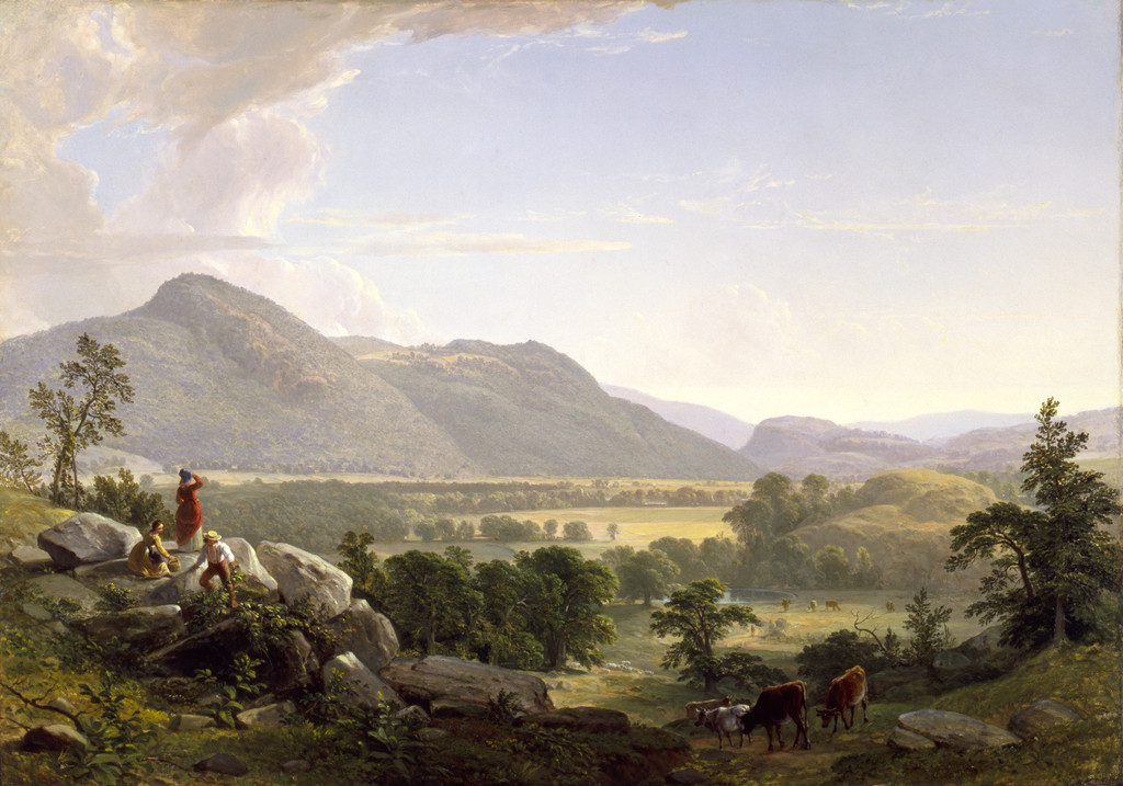 Asher Brown Durand, Dover Plains, Dutchess County, New York, 1848. Oil on canvas, 107.9 × 153.7 cm. Smithsonian American Art Museum, 1978.126. Gift of Thomas M. Evans and museum purchase through the Smithsonian Institution Collections Acquisition Program.