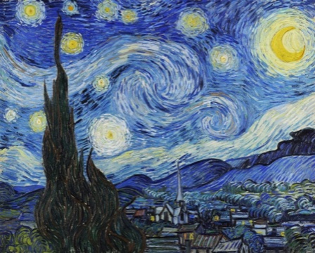The Starry Night by Vincent van Gogh