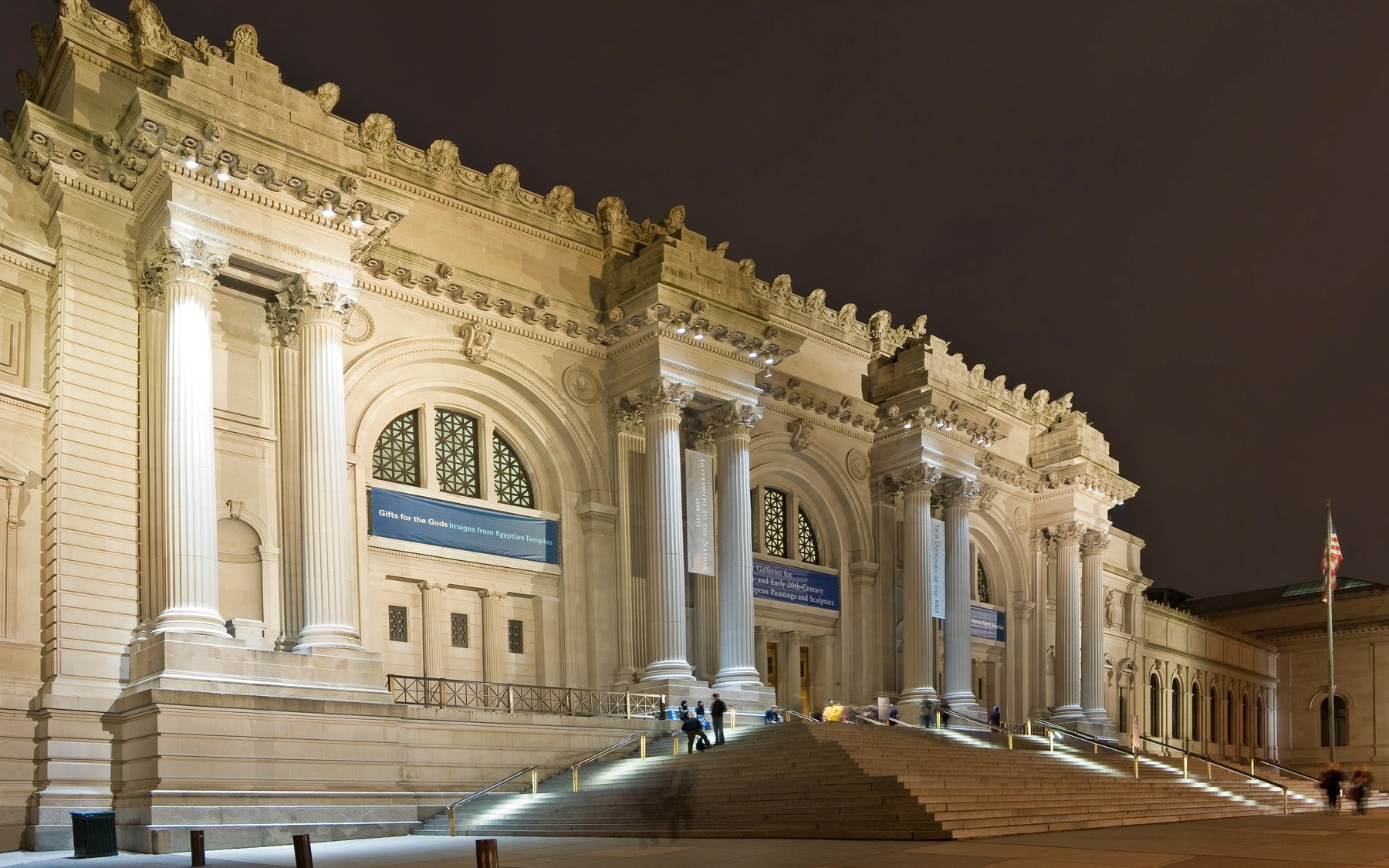 Exterior of The Metropolitan Museum of Art