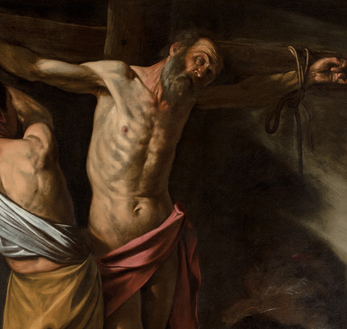 Andrew on the cross