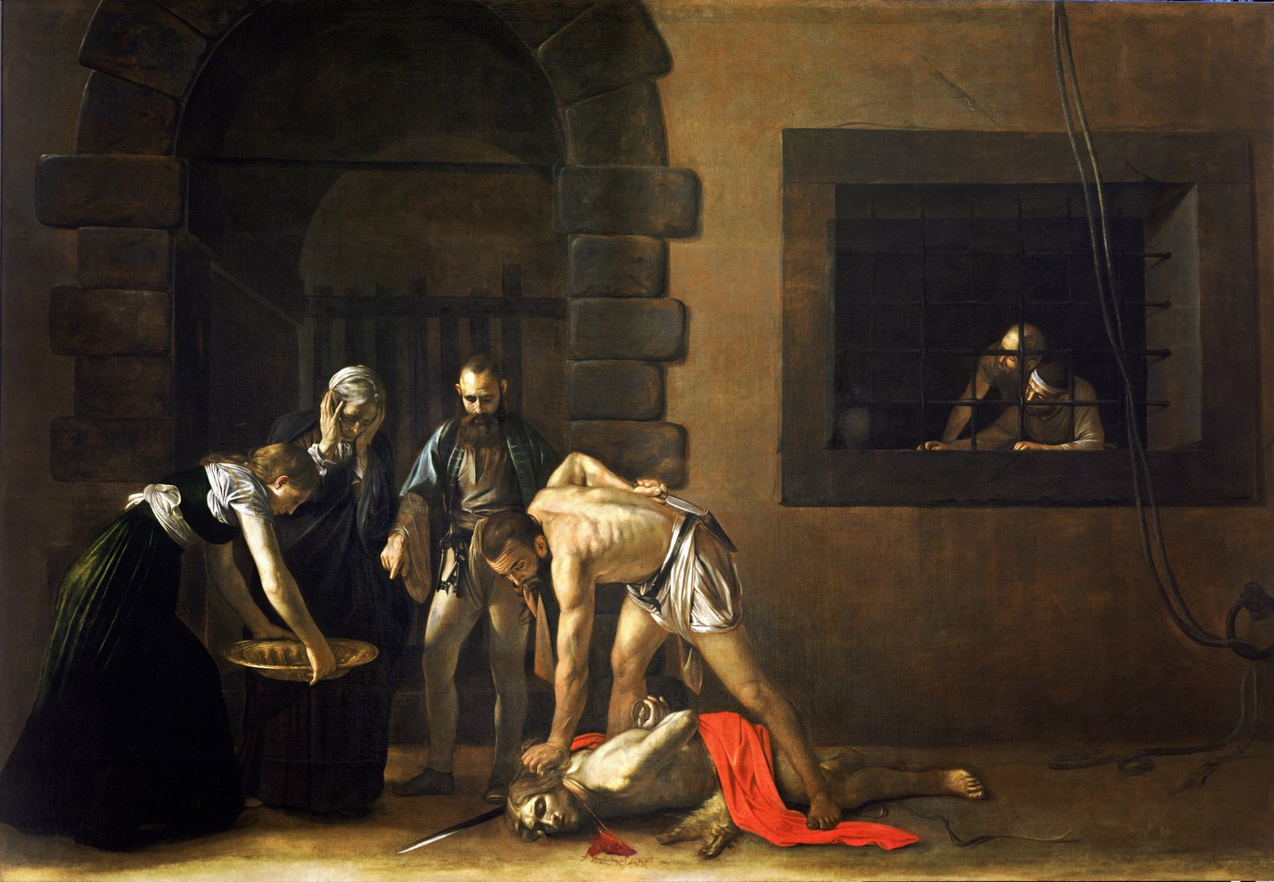 Full view of The Beheading of Saint John the Baptist for close reading