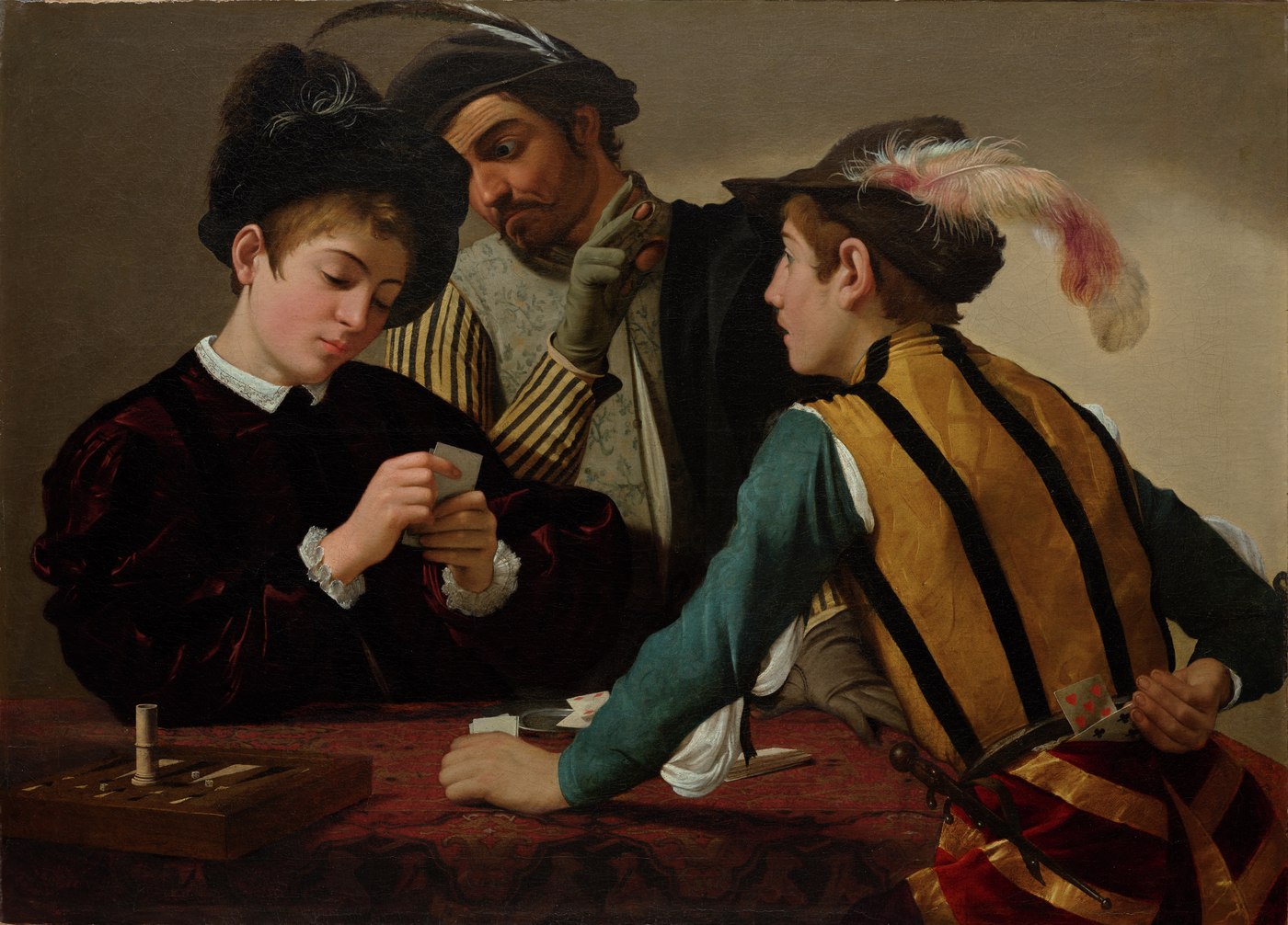Full view of The Cardsharps for close reading