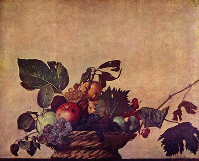 Basket of Fruit by Caravaggio