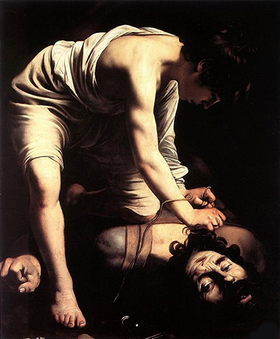 David with the Head of Goliath by Caravaggio