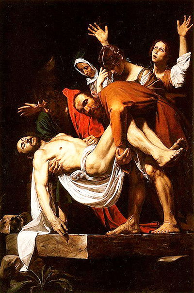 The Entombment of Christ by Caravaggio