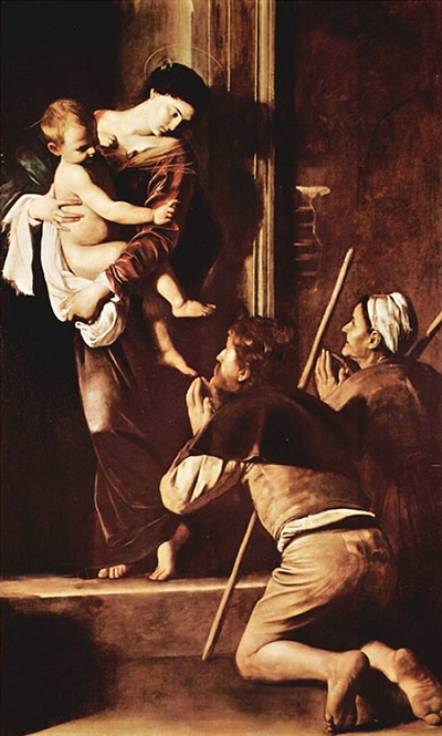 Madonna of Loreto by Caravaggio