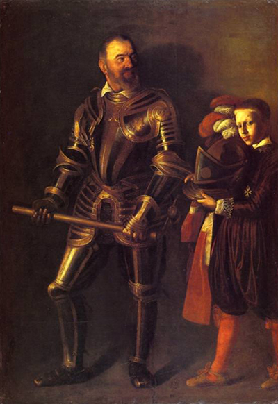 Portrait of Alof de Wignacourt and His Page by Caravaggio