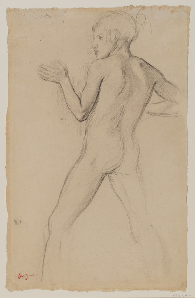 Degas figure study
