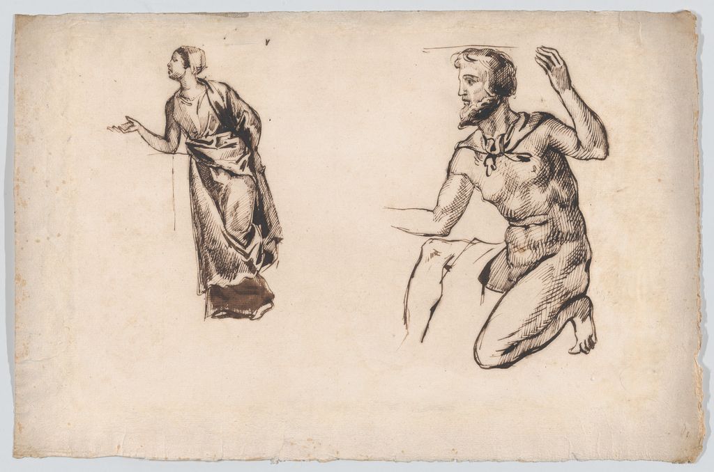Delacroix gesture study