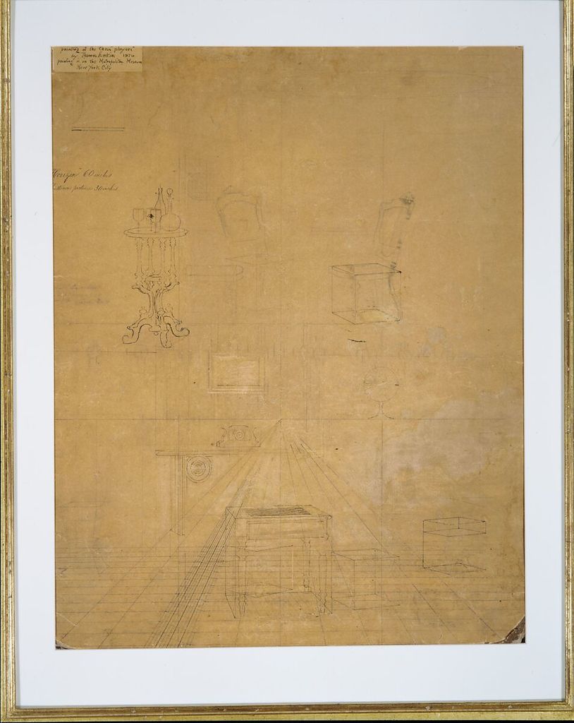 Thomas Eakins observational perspective drawing