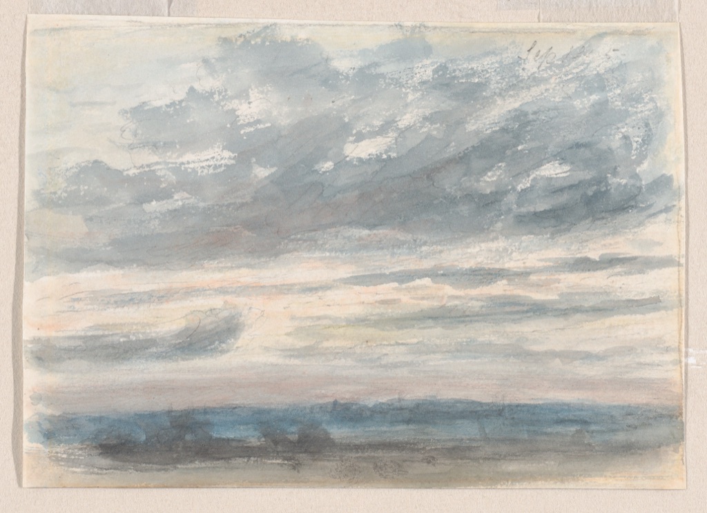 John Constable cloud study