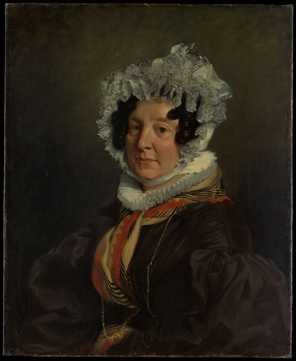 Madame Henri François Riesener(Félicité Longrois), 1835, oil on canvas