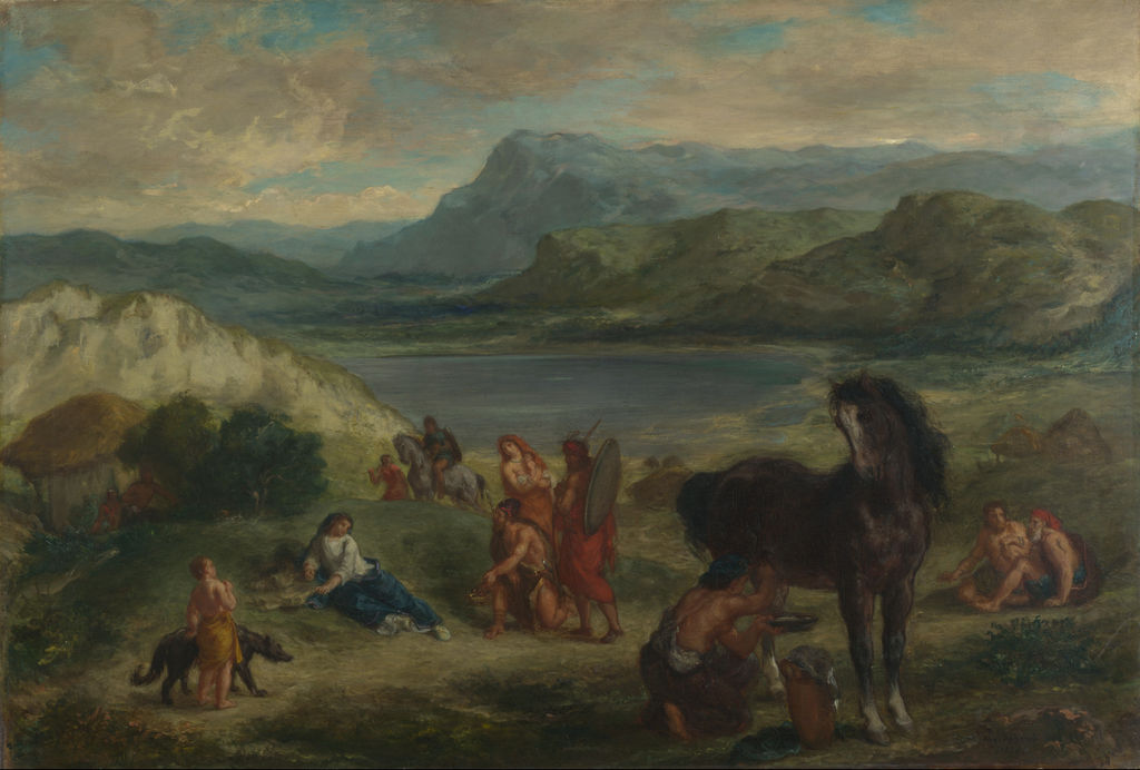 Ovid among the Scythians, 1859, oil on canvas. The National Gallery, London; NG6262.