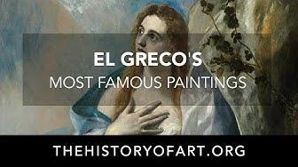 'Video thumbnail for El Greco's Most Famous Paintings'
